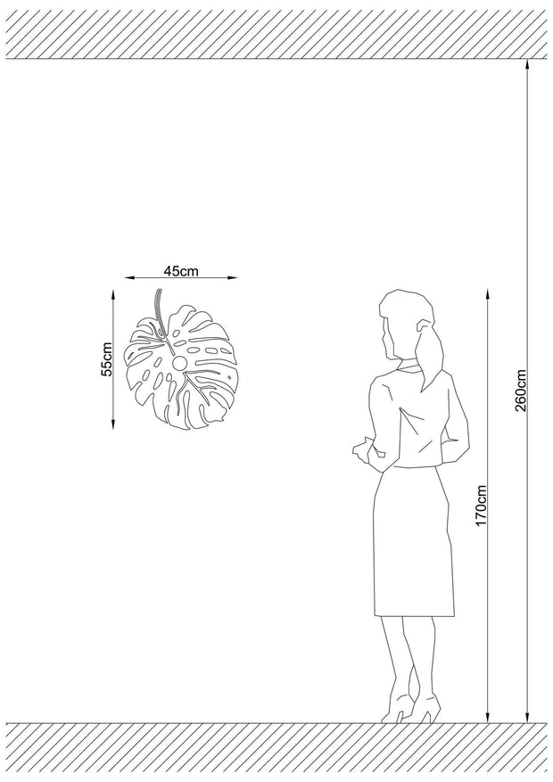 Asir Lampada da parete 590-A Nero