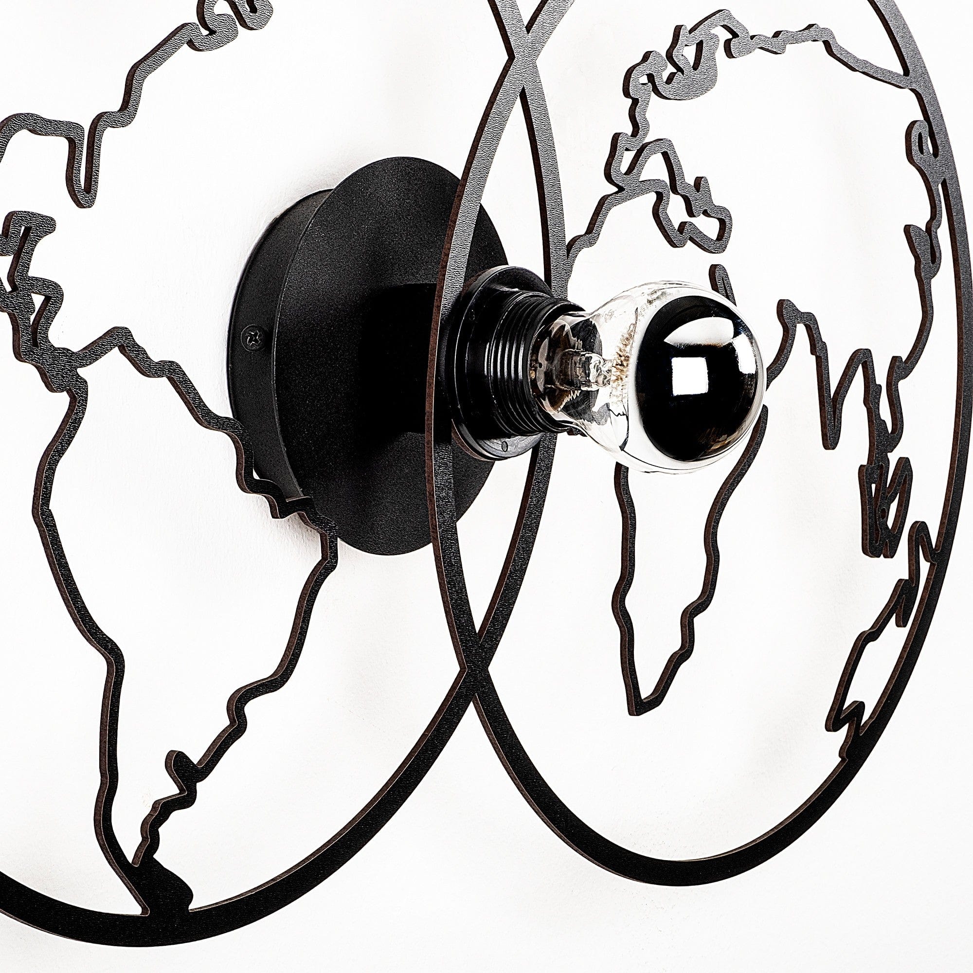 Asir Lampada da parete 591-A Nero