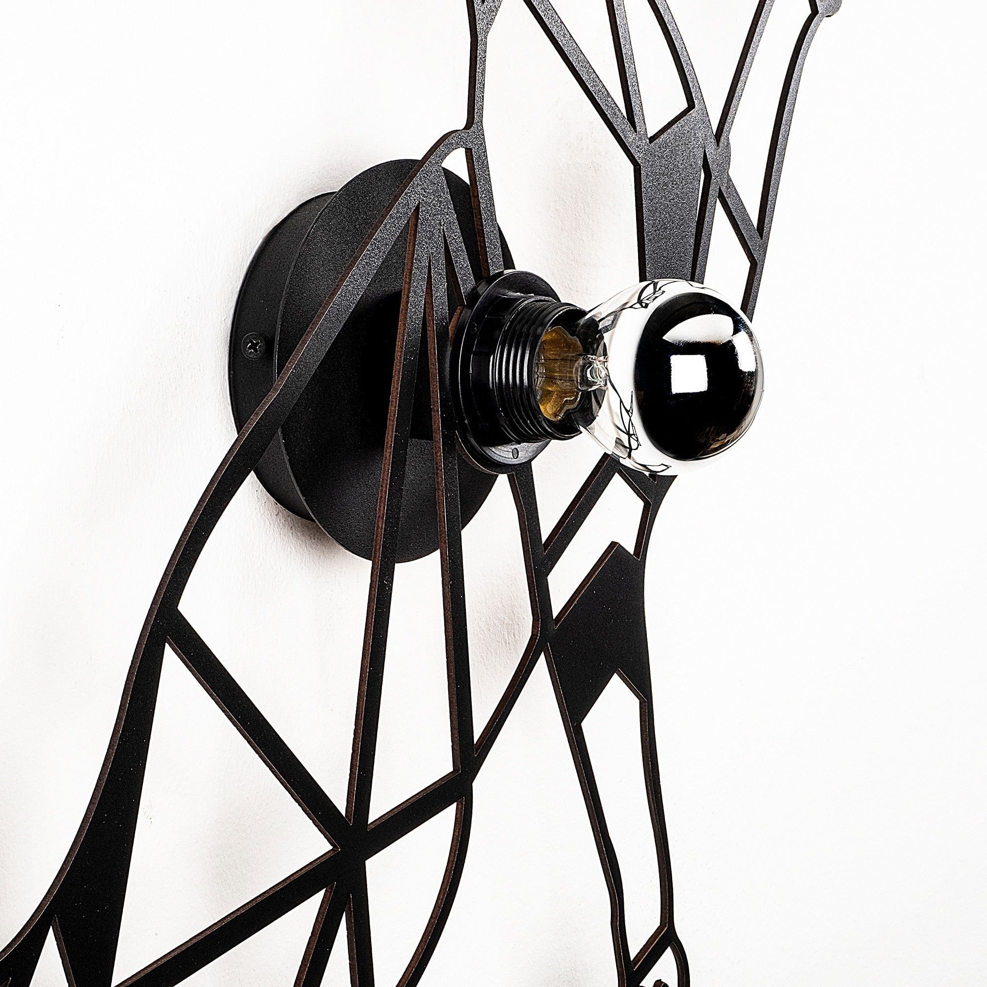 Asir Lampada da parete 592-A Nero