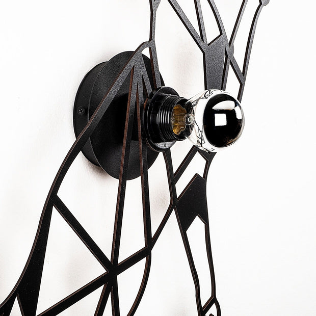 Asir Lampada da parete 592-A Nero