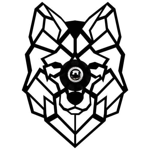 Asir Lampada da parete 594-A Nero