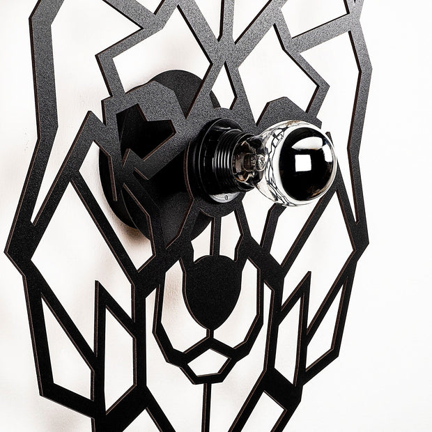 Asir Lampada da parete 594-A Nero