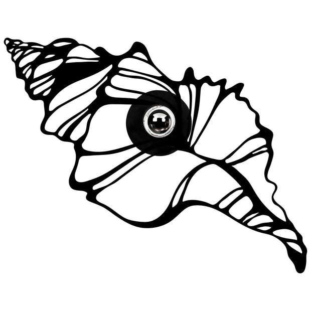 Asir Lampada da parete 597-A Nero