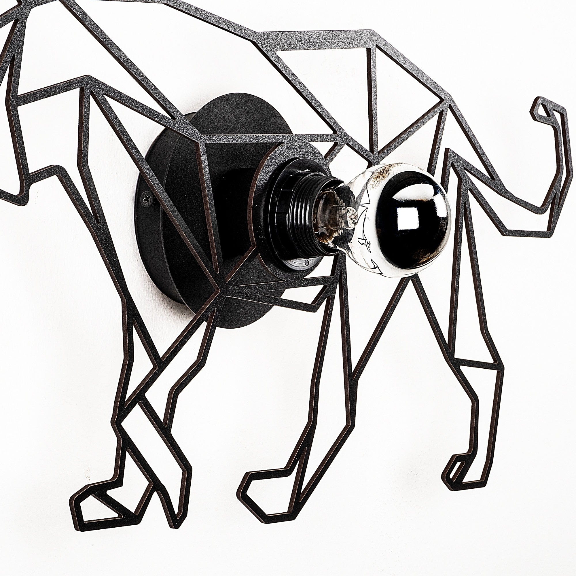 Asir Lampada da parete 598-A Nero