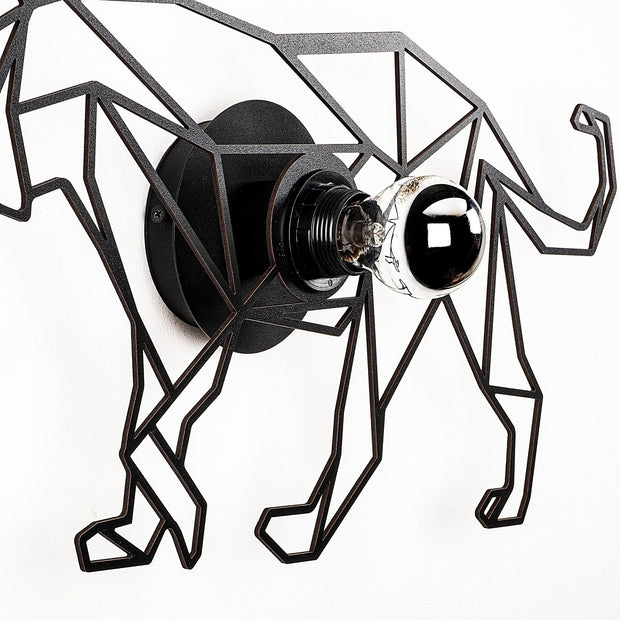 Asir Lampada da parete 598-A Nero