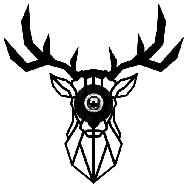 Asir Lampada da parete 605-A Nero