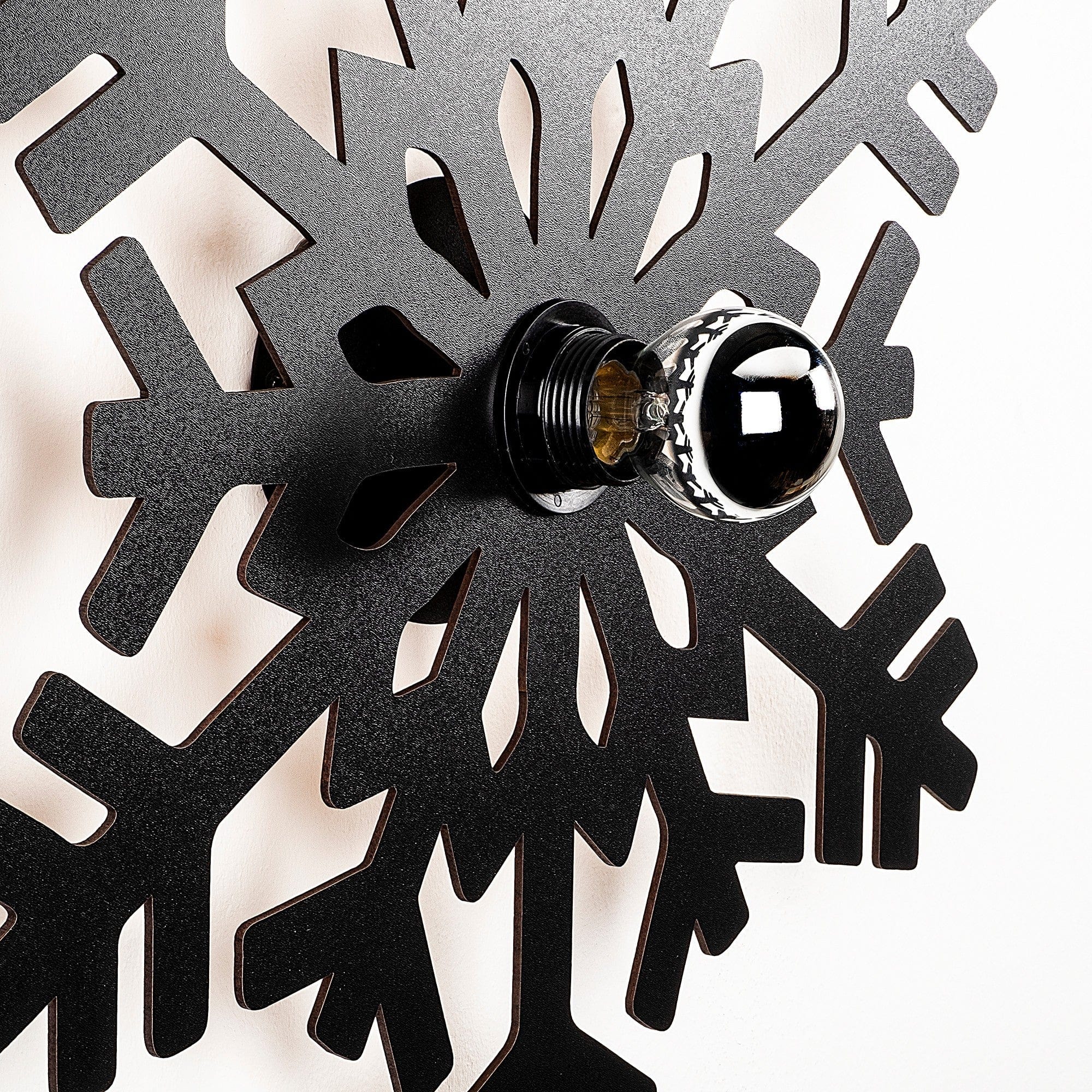 Asir Lampada da parete 606-A Nero