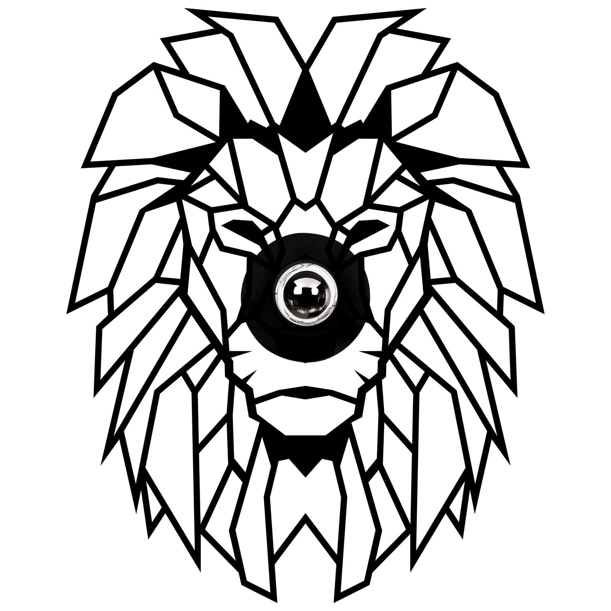 Lampada da parete 610-A Nero (1)