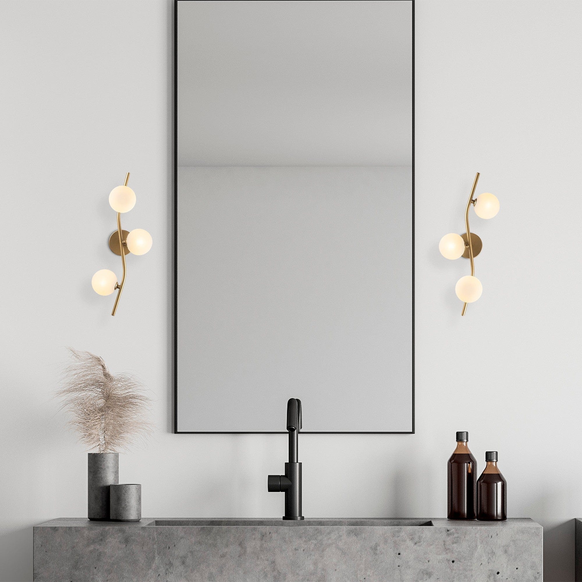 Asir Lampada da parete 7147 Ottone