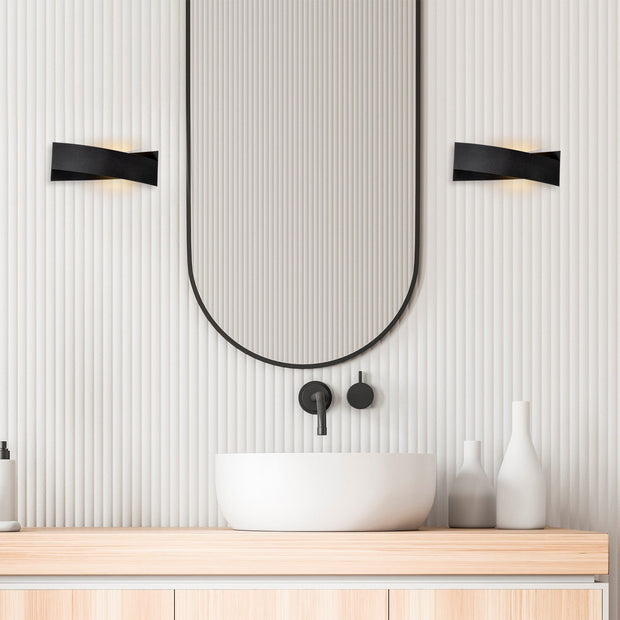 Asir Lampada da parete 7156 Nero