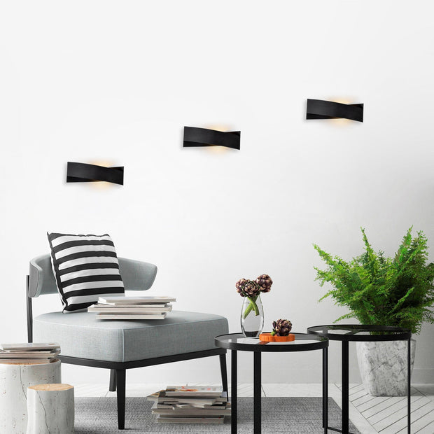 Asir Lampada da parete 7156 Nero