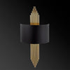Asir Lampada da parete A-616 Nero