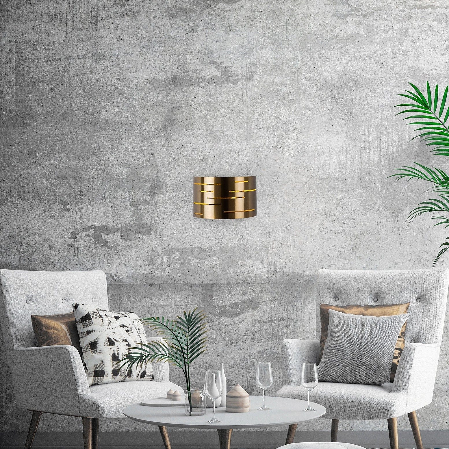 Asir Lampada da parete A-629 Oro