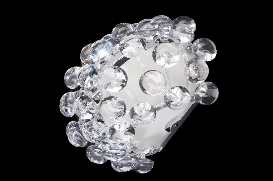 Azzarddo Lampada da parete Acrylio AZ0052 Trasparente