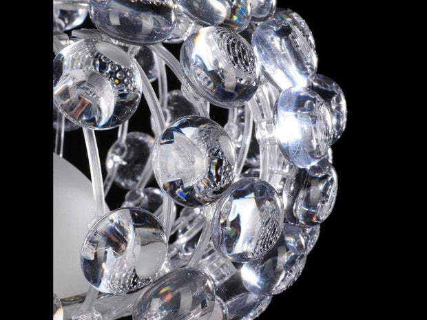 Azzarddo Lampada da parete Acrylio AZ0052 Trasparente