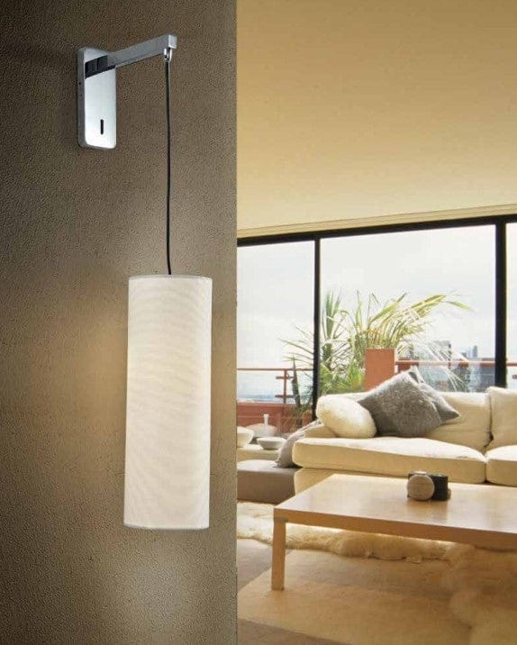 Azzarddo Lampada da parete Almeria AZ2612 Bianco