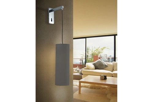 Azzarddo Lampada da parete Almeria AZ2613 Grigio