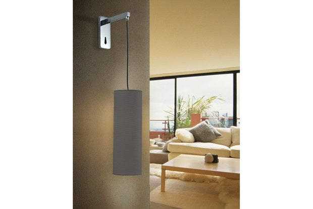 Azzarddo Lampada da parete Almeria AZ2613 Grigio