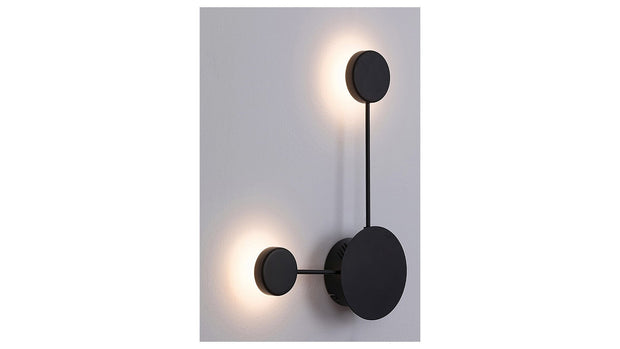 RabaLux Lampada da parete Amadeo 6258 Nero