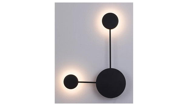 RabaLux Lampada da parete Amadeo 6258 Nero