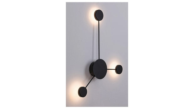 RabaLux Lampada da parete Amadeo 6259 Nero