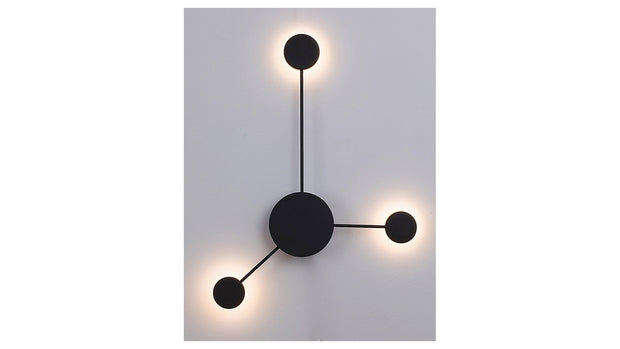 RabaLux Lampada da parete Amadeo 6259 Nero