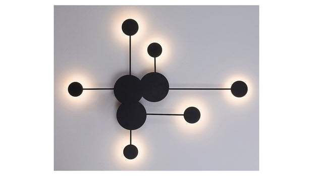 RabaLux Lampada da parete Amadeo 6260 Nero