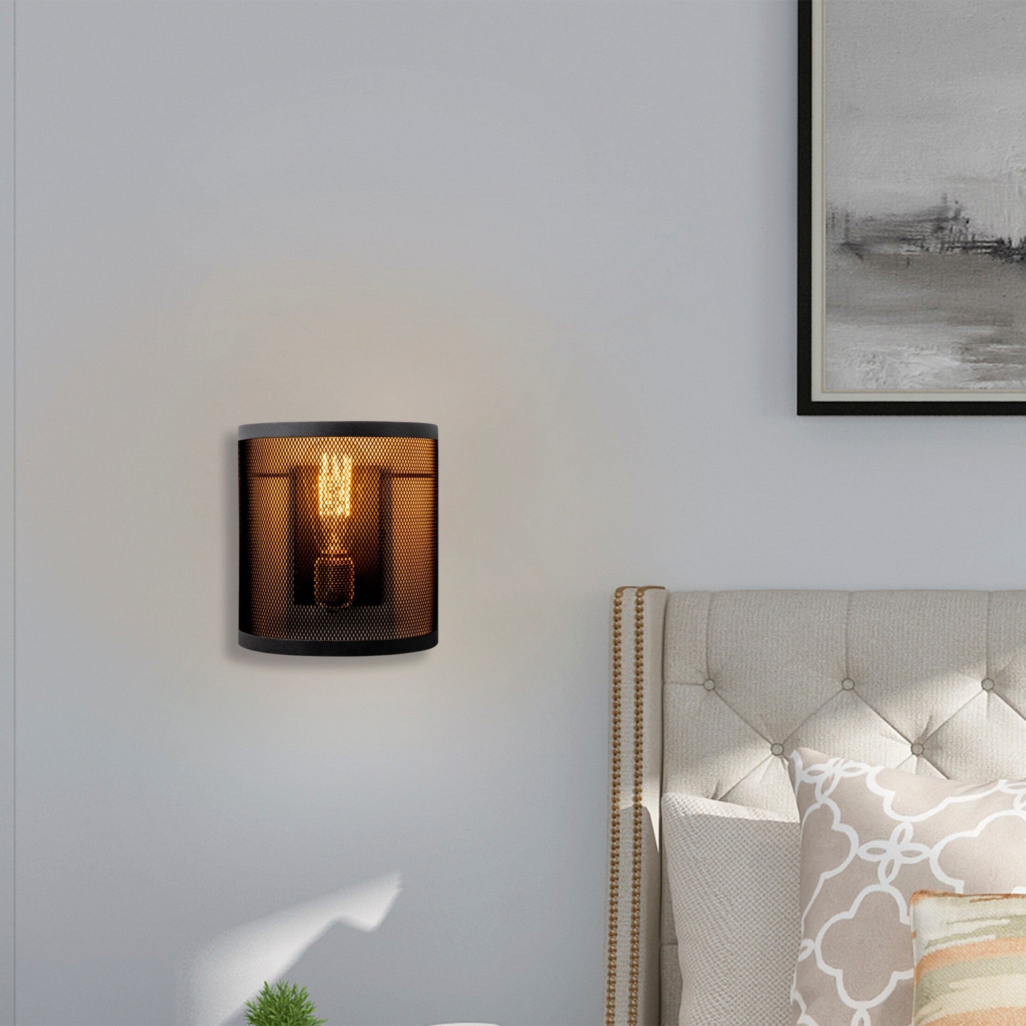 Asir Lampada da parete Amasra N-989 Nero