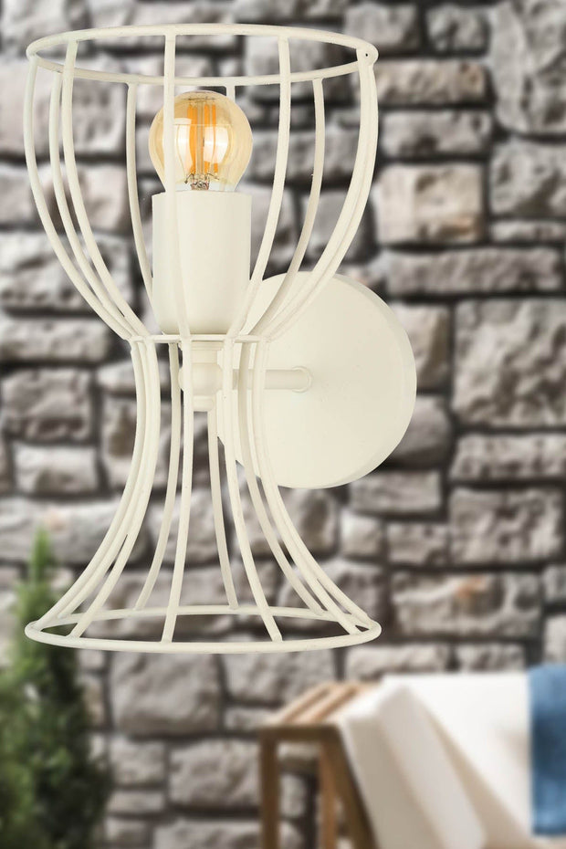 Oyo Lampada da parete Anafor Bianco