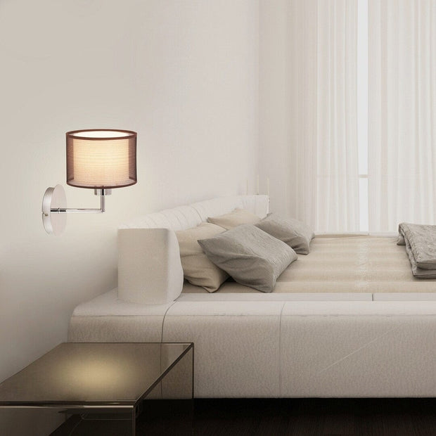 RabaLux Lampada da parete Anastasia 2628 Marrone