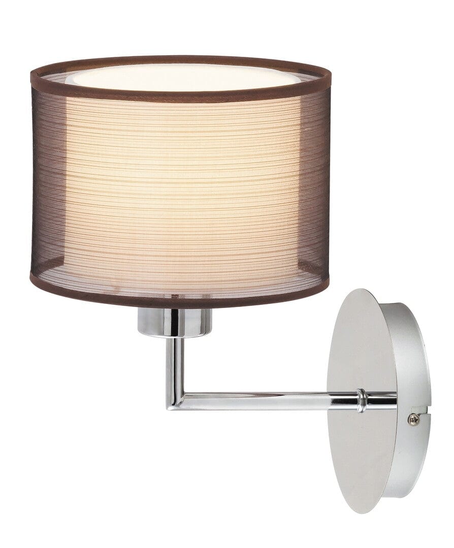 RabaLux Lampada da parete Anastasia 2628 Marrone