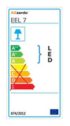 Azzarddo Lampada da parete Ancona M AZ2193 Bianco