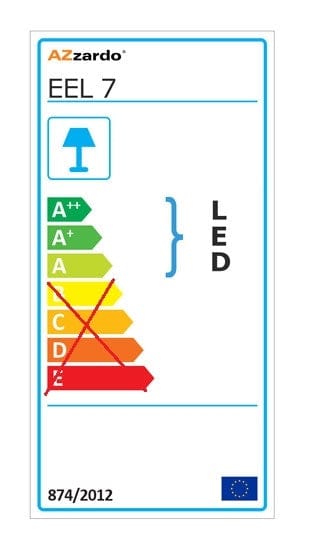 Azzarddo Lampada da parete Ancona M AZ2193 Bianco