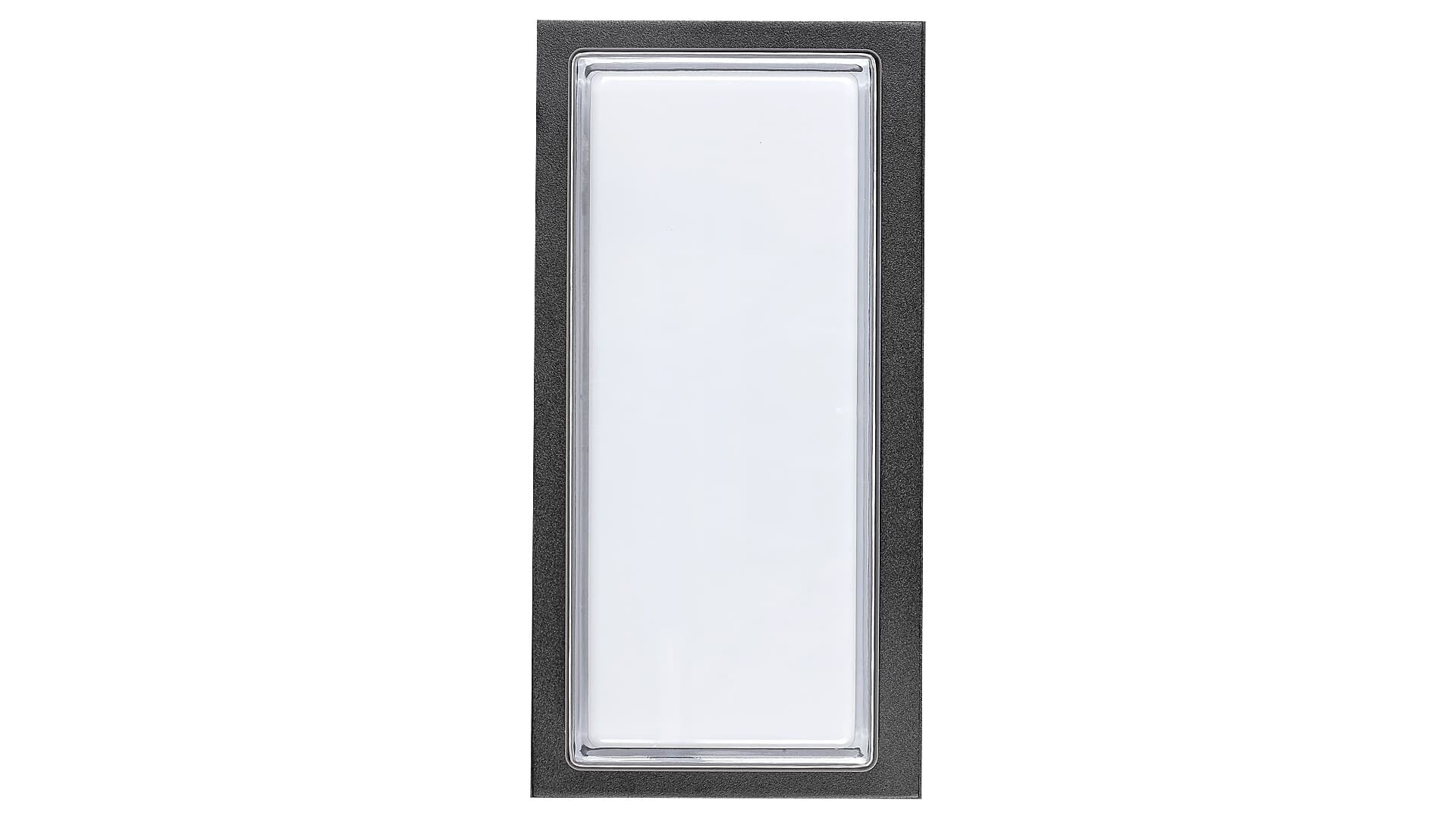 RabaLux Lampada da parete Andorra Rectangular 8830 Nero