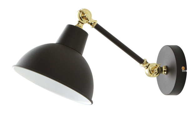 Zuma Line Lampada da parete Apus Nero