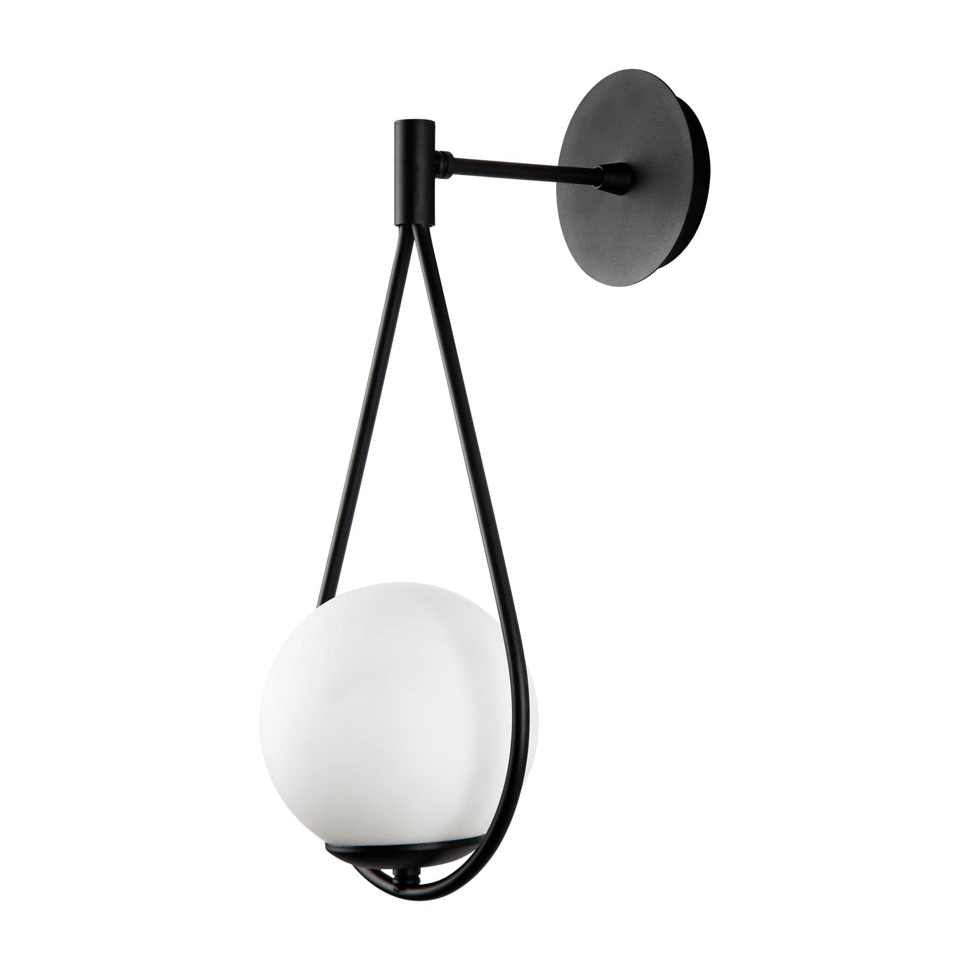 Oyo Lampada da parete Arch Nero