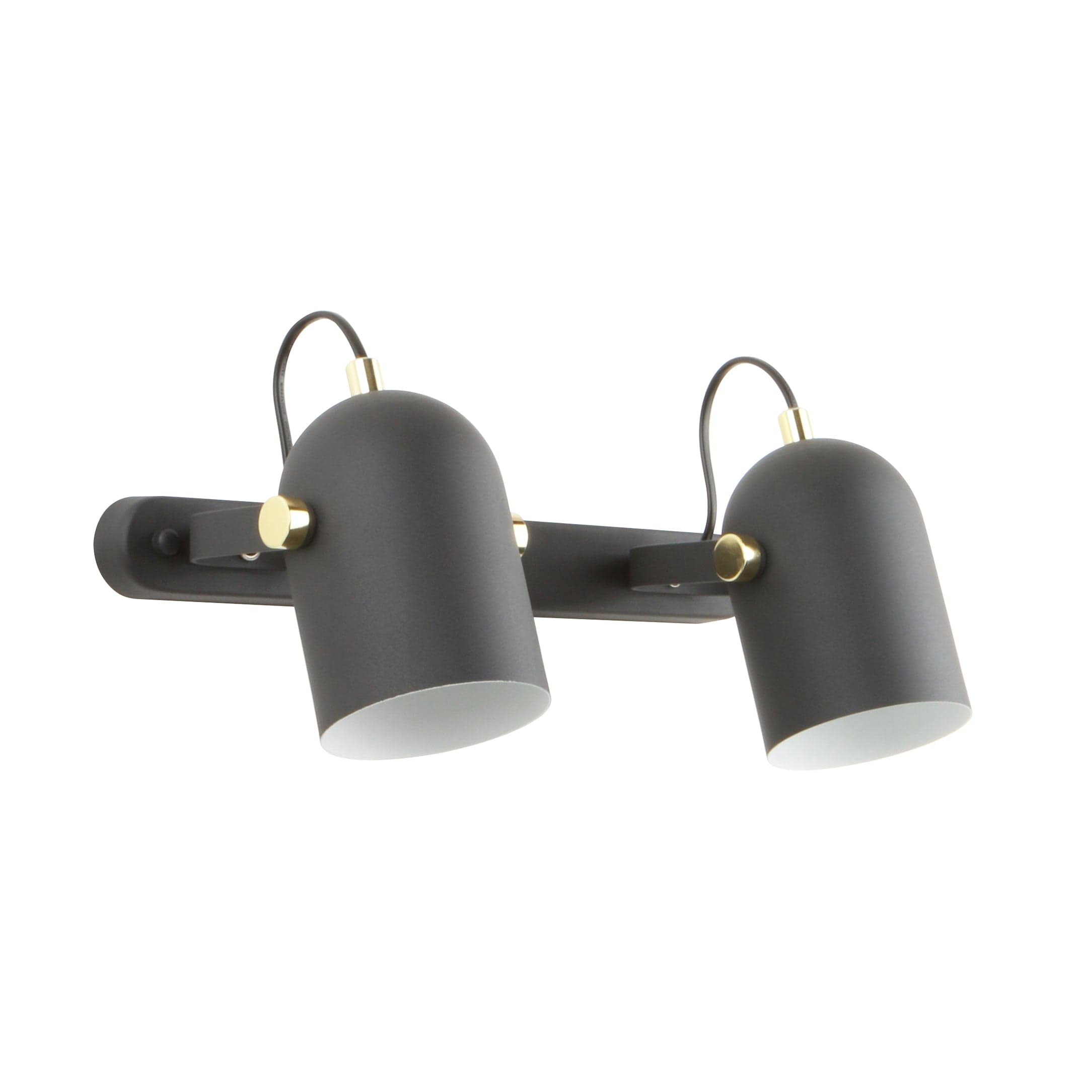 Zuma Line Lampada da parete Aries Nero