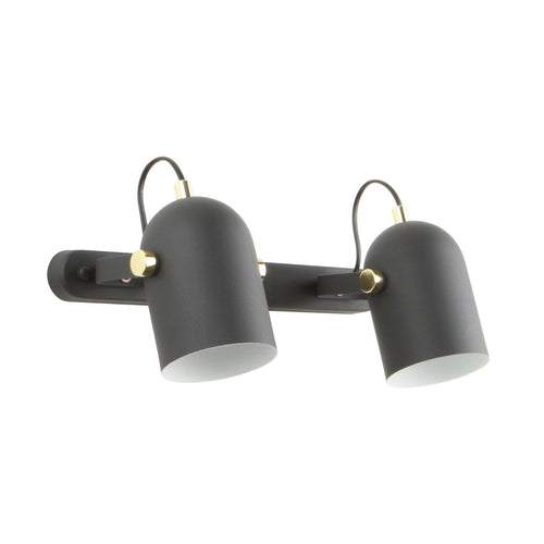 Zuma Line Lampada da parete Aries Nero