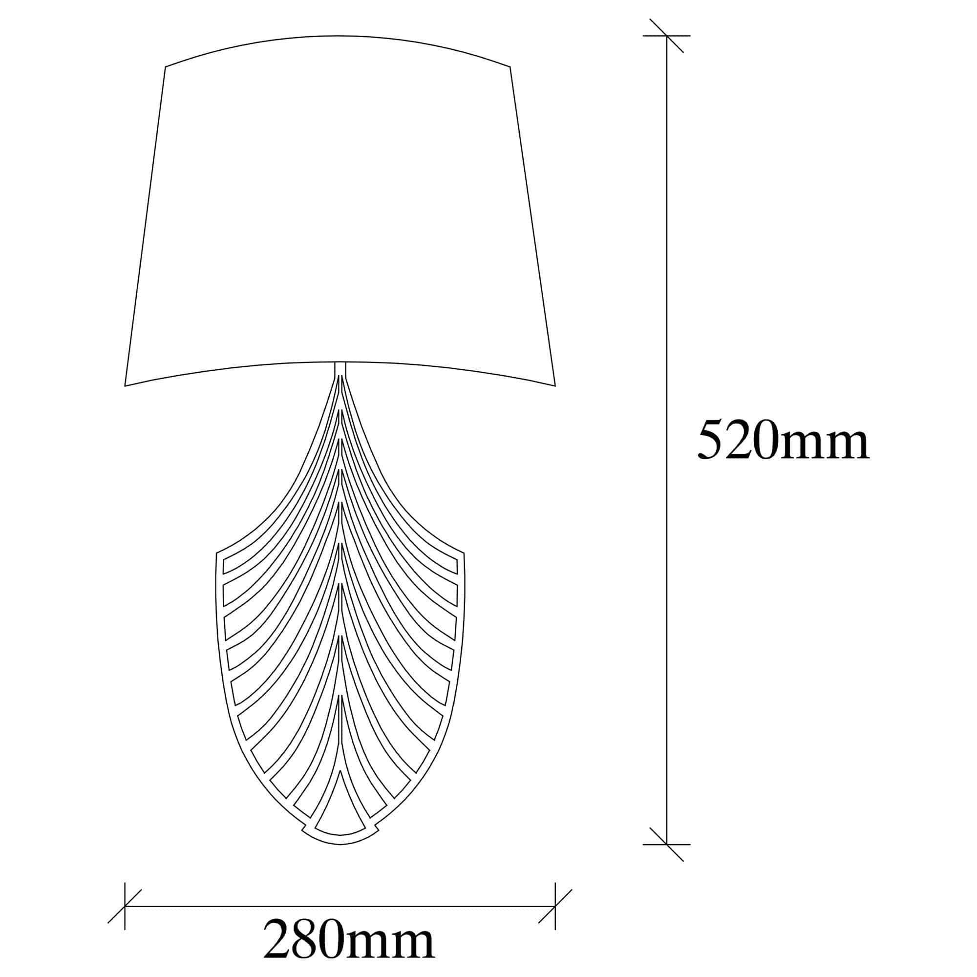 Asir Lampada da parete Asaf 6991 Bianco