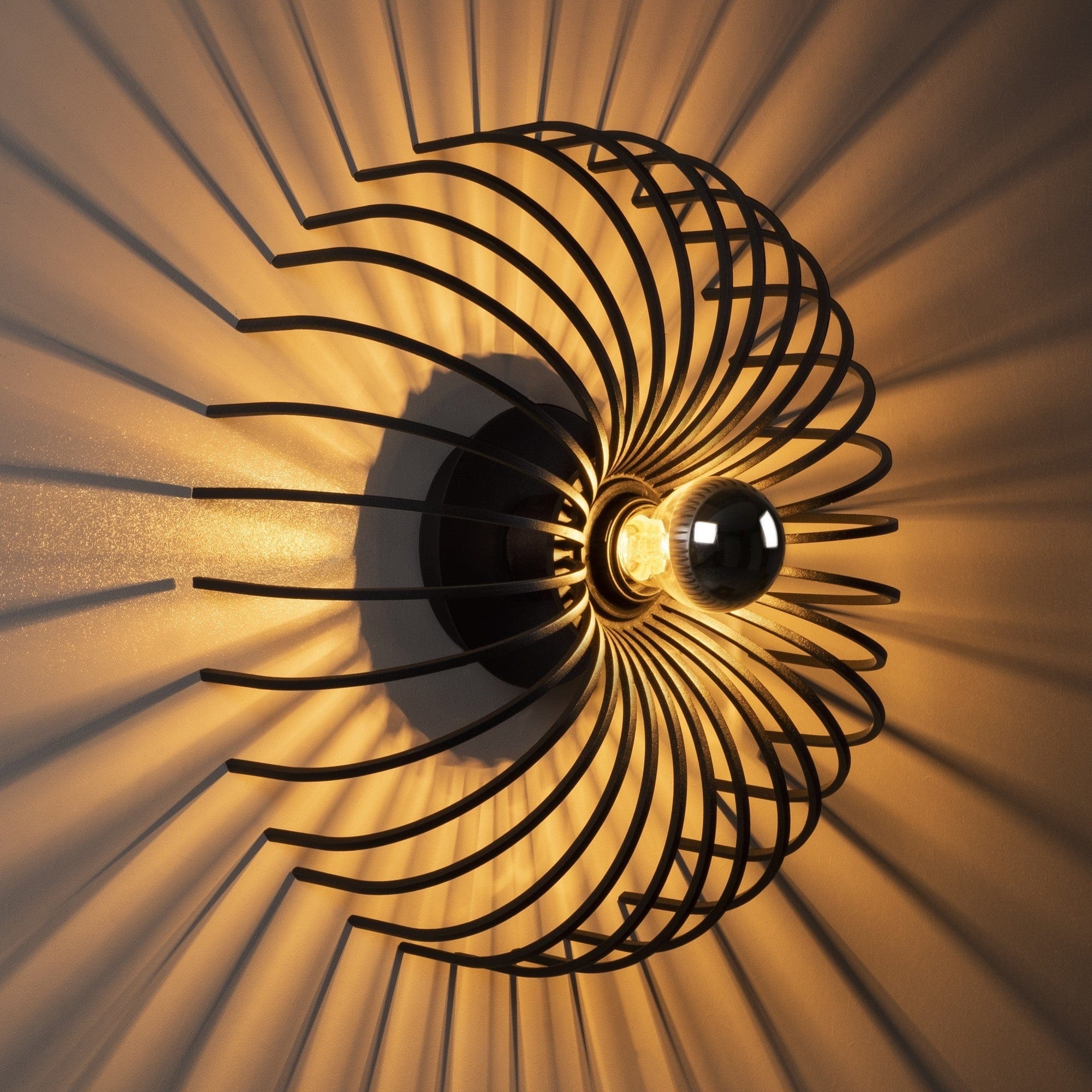 Asir Lampada da parete Aspendos N-645 Nero