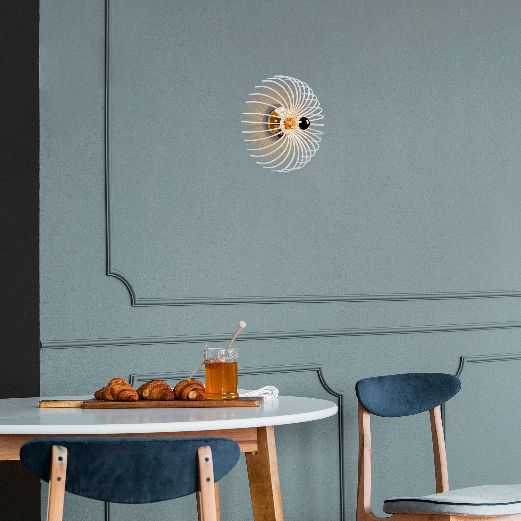 Asir Lampada da parete Aspendos N-646 Bianco