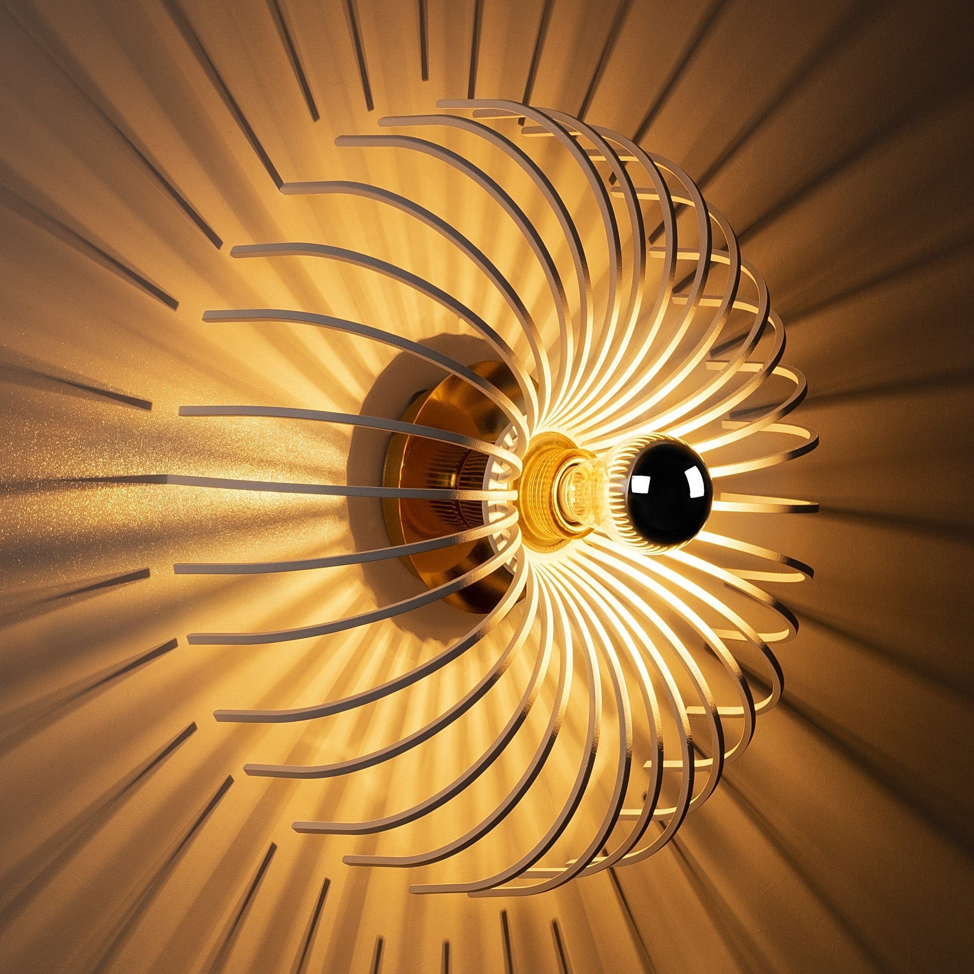 Asir Lampada da parete Aspendos N-646 Bianco