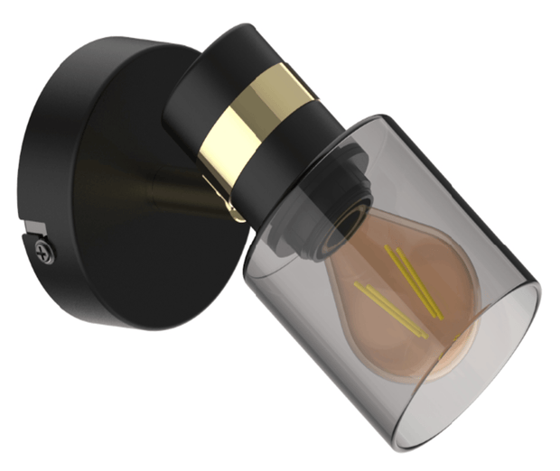 Zuma Line Lampada da parete Asti Nero