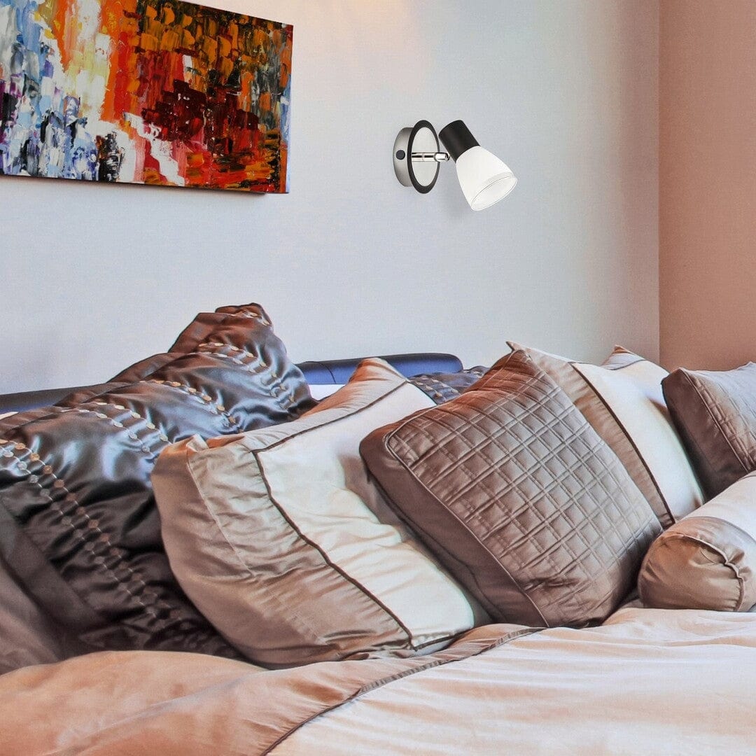 RabaLux Lampada da parete Ati 5976 Nero