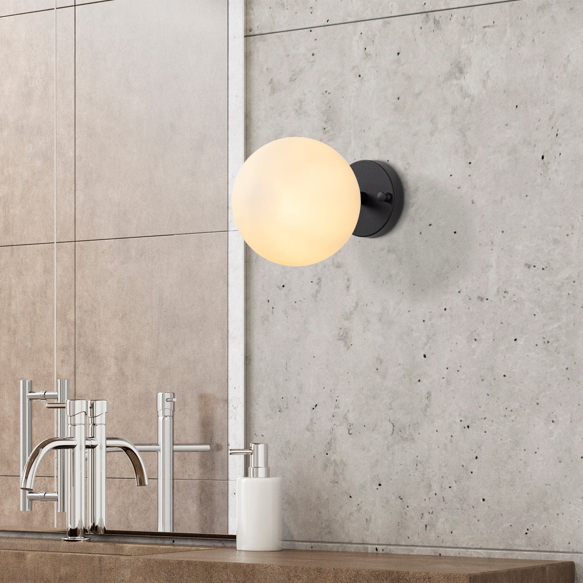 Asir Lampada da parete Atmaca 10230 Nero