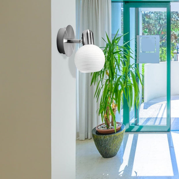 RabaLux Lampada da parete Aurel 6341 Bianco