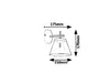 RabaLux Lampada da parete Aviana 5029 Bianco