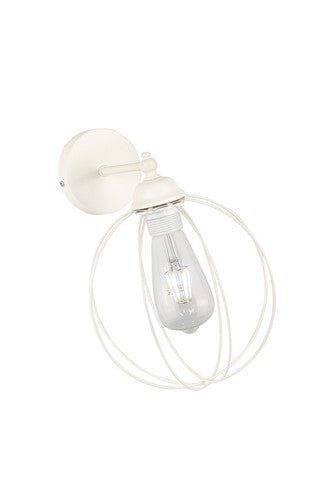 Oyo Lampada da parete Badem Bianco