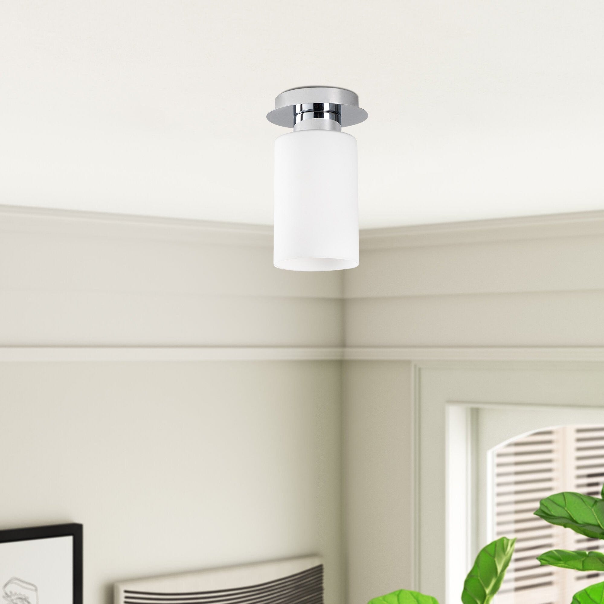 Asir Lampada da parete Balcova N-343 Argento