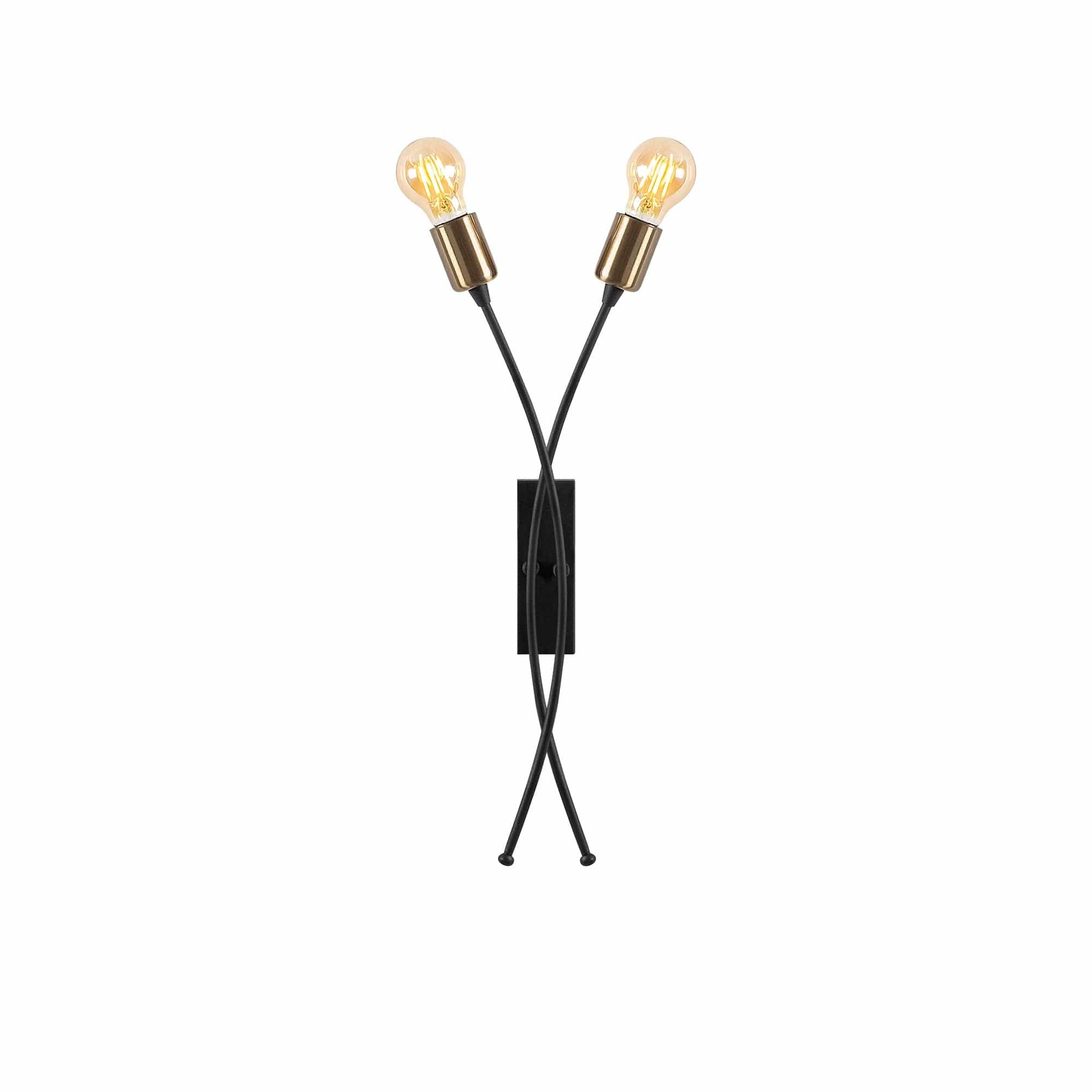 Asir Lampada da parete Banana 3186 Nero